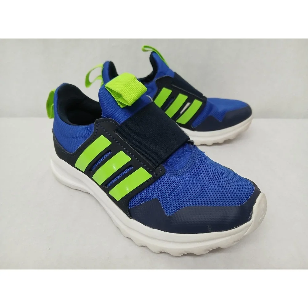 Adidas Toddler Activeride 2.0 Running Shoes‎ HP6037 Ink Sour Green Blue Sz 11.5